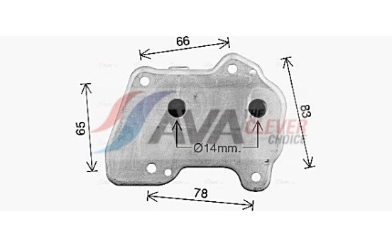 Oljekylare, motor