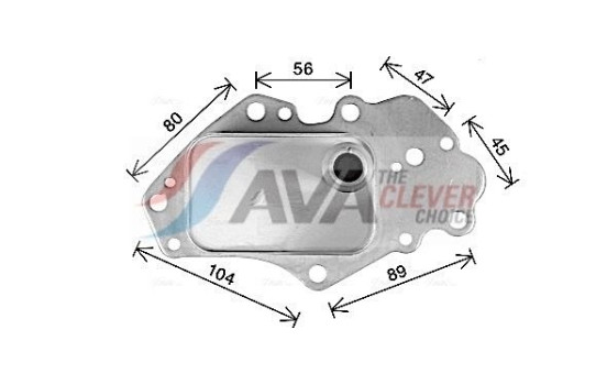 Oljekylare, motor, bild 3