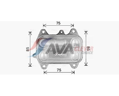 Oljekylare, motor, bild 3