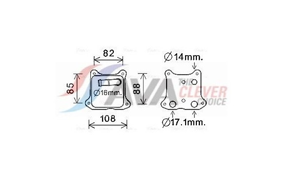 Oljekylare, motor