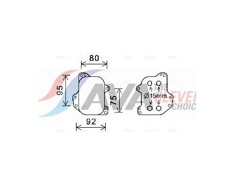 Oljekylare, motor