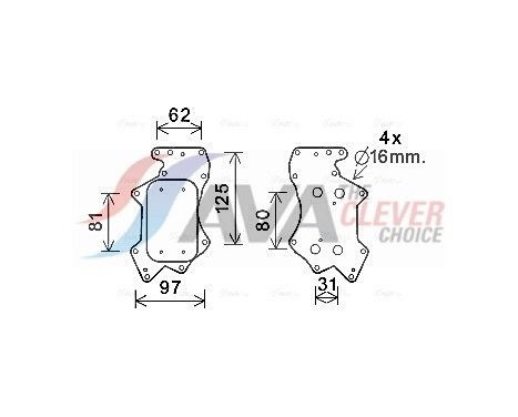 Oljekylare, motor