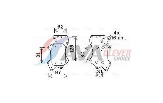 Oljekylare, motor