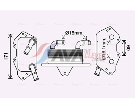 Oljekylare, motor