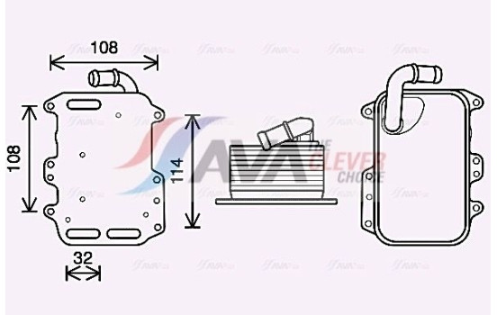 Oljekylare, motor