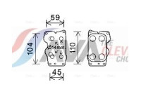 Oljekylare, motor