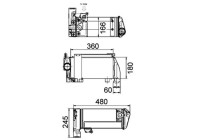 Oljekylare, retarder BEHR *** PREMIUM LINE ***