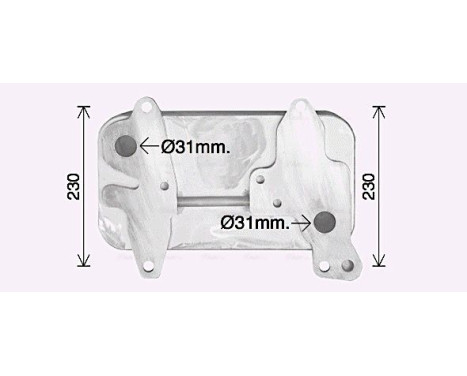 Oljekylare, retarder, bild 2