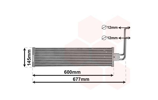 Oljekylare, styrning 06013722 International Radiators