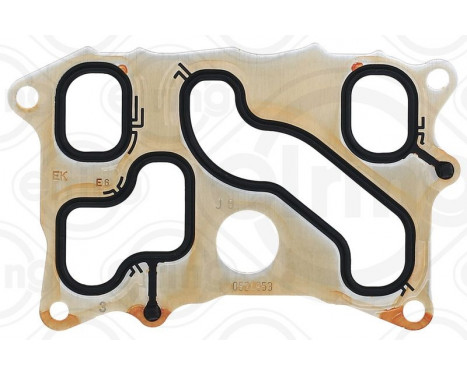 Packning, oljekylare, bild 2