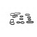 Packningssats, oljekylare 9070005 Nissens, miniatyr 5
