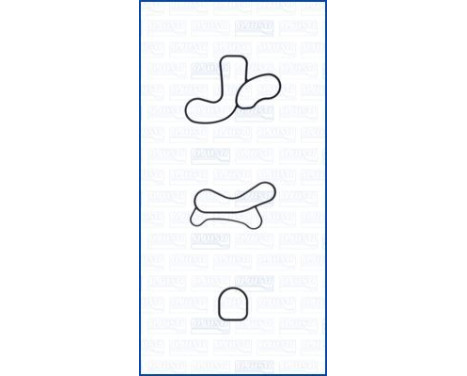 Tätningssats, oljekylare