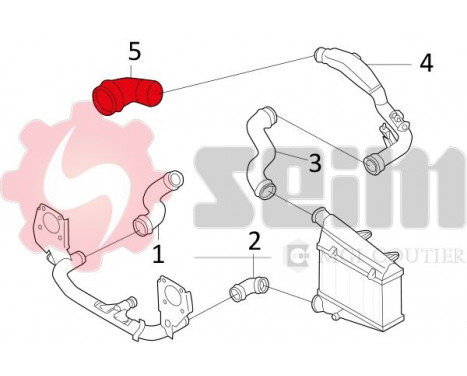 Laddluftslang, bild 3