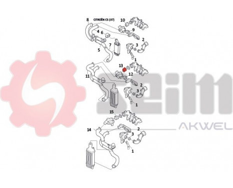 Laddluftslang, bild 5