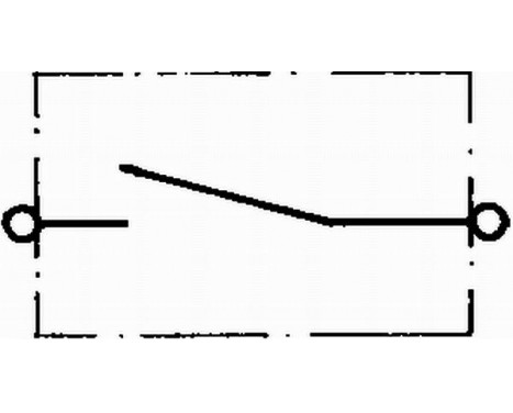 Termokontakt, kylarfläkt 6ZT 007 801-001 Hella