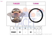 Termostat, kylvätska Made in Italy - OE Equivalent 7.8322 Facet