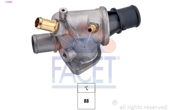 Termostat, kylvätska Made in Italy - OE Equivalent 7.8469 Facet