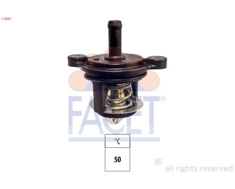Termostat, kylvätska Made in Italy - OE Equivalent 7.8987 Facet