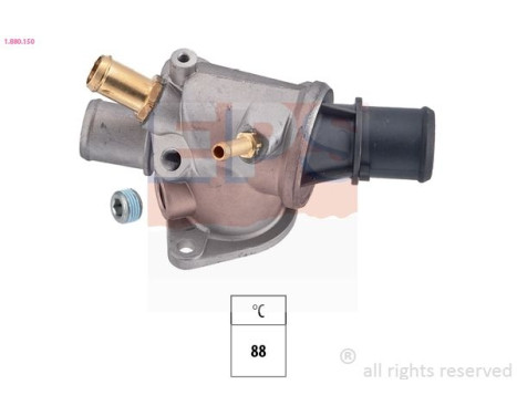 Termostat, kylvätska Made in Italy - OE Equivalent