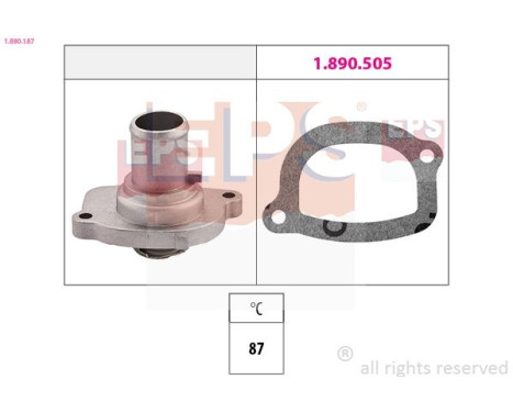 Termostat, kylvätska Made in Italy - OE Equivalent