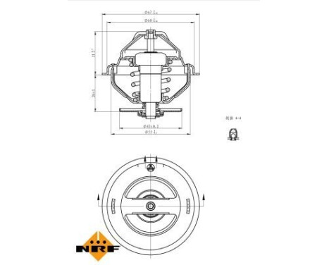 Termostat, kylvätska