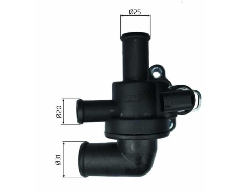 Termostat, kylvätska