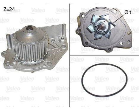 Vattenpump 506114 Valeo