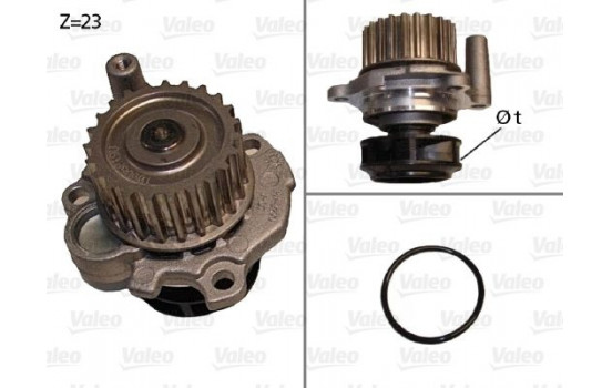 Vattenpump 506532 Valeo