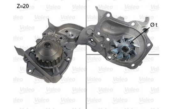 Vattenpump 506564 Valeo