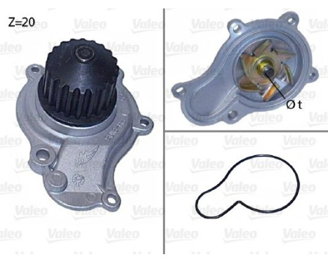 Vattenpump 506605 Valeo