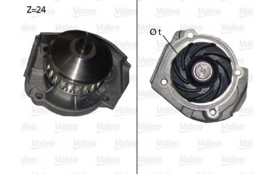 Vattenpump 506640 Valeo