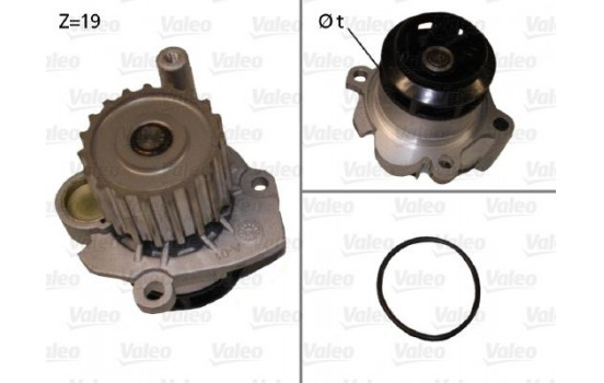 Vattenpump 506701 Valeo