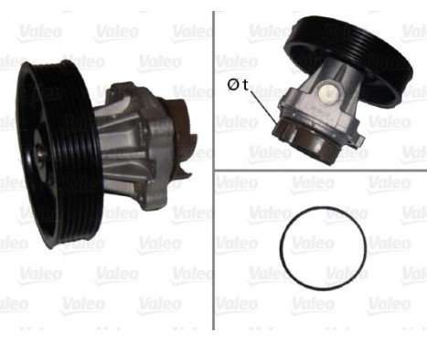 Vattenpump 506716 Valeo