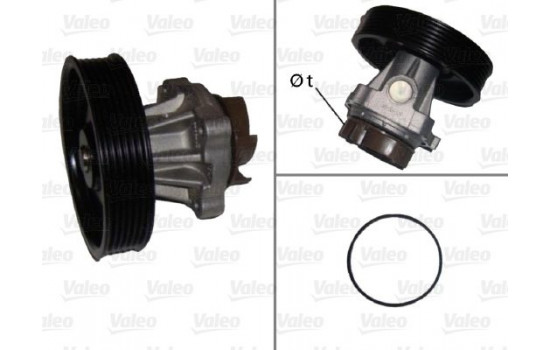 Vattenpump 506716 Valeo