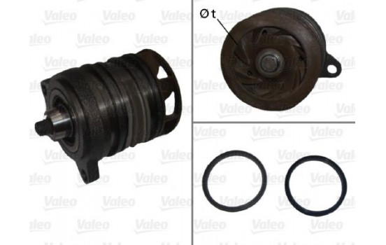 Vattenpump 506726 Valeo