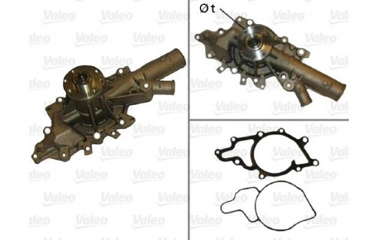 Vattenpump 506875 Valeo