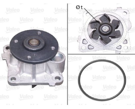 Vattenpump 506962 Valeo