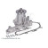 Vattenpump ADT39133 Blue Print, miniatyr 3