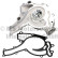Vattenpump, motorkylning 7.07856.02.0 Pierburg, miniatyr 2
