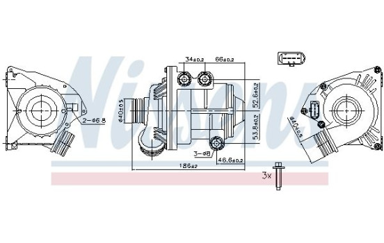 Vattenpump, motorkylning