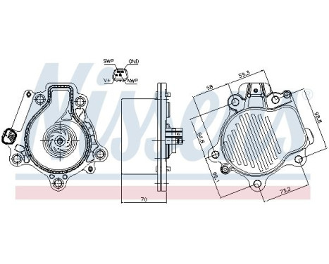 Vattenpump, motorkylning