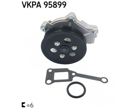 Vattenpump VKPA 95899 SKF