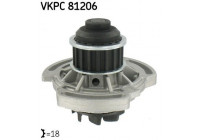 Vattenpump VKPC 81206 SKF