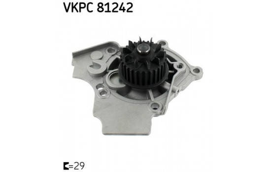 Vattenpump VKPC 81242 SKF