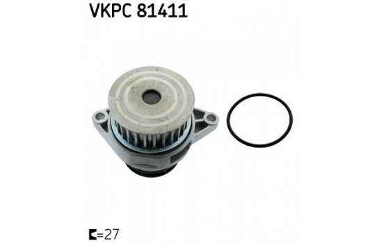 Vattenpump VKPC 81411 SKF