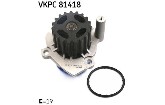 Vattenpump VKPC 81418 SKF
