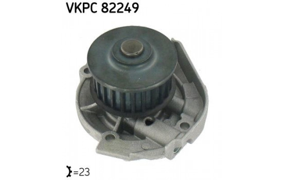 Vattenpump VKPC 82249 SKF