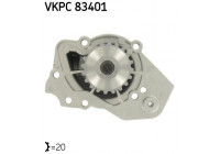 Vattenpump VKPC 83401 SKF