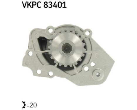 Vattenpump VKPC 83401 SKF