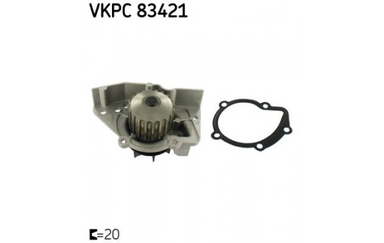 Vattenpump VKPC 83421 SKF